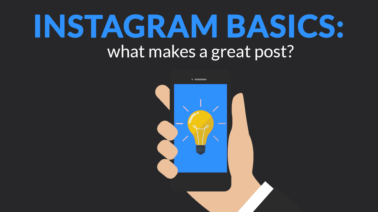 instagram basics what makes a great post - what is the instagram symbol for following