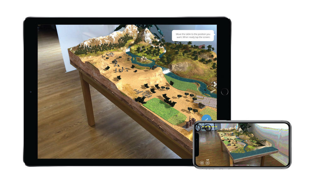 AR Marketing example